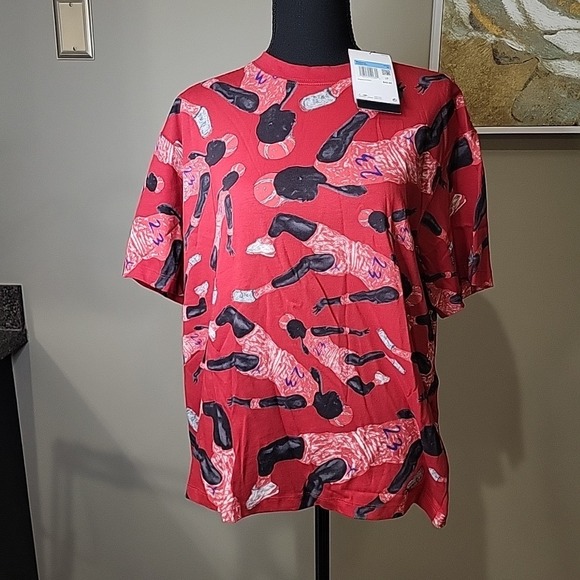 Jordan Tops - NEW‎ NIKE Air Jordan Artist Series by Parker Duncan T-Shirt Women's Medium NWT